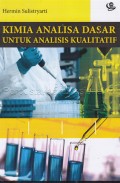 Kimia Analisa Dasar Untuk Analisis Kualitatif