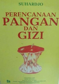 Perencanaan Pangan Dan Gizi